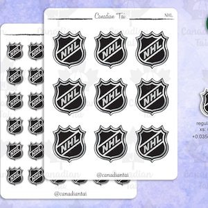 Hockey League Journal Sticker