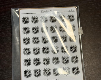 Adesivo per rivista di hockey