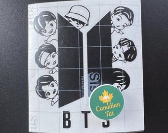 Kpop Decal Sticker | More Color & Size Option