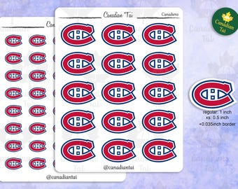 Canadiens Journal Sticker