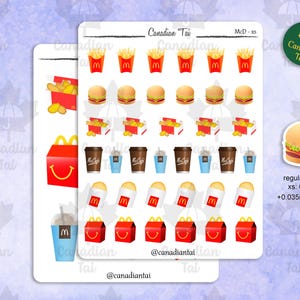 McD Journal Aufkleber