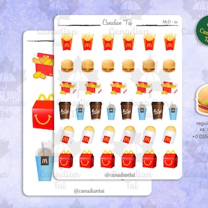 McD Journal Stickers