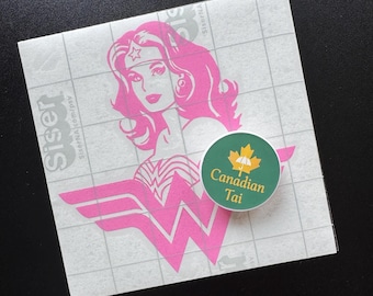 Superhero Woman Decal Sticker | More color options