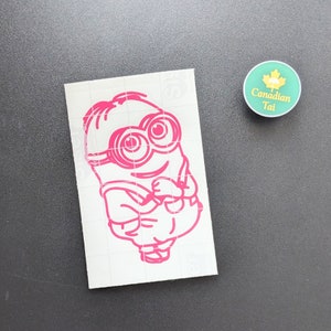 Minions Decal Sticker | More color & Size option