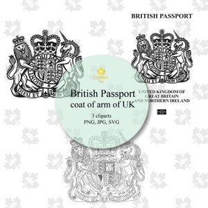 Arquivo SVG/PNG/JPG de silhueta de passaporte britânico