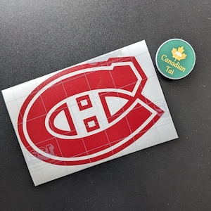 Montreal Canadiens Decal Sticker | More Color & Size Options