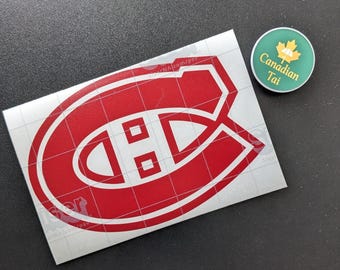 Canadiens Decal Sticker | More Color & Size Options