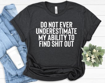 Funny Private Investigator T-Shirt: Inquiry Agent Gift