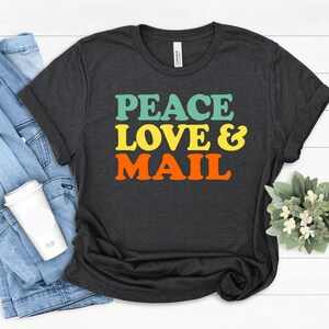 Cute Mail Carrier T-Shirt, Mail Lady Gift Postal Worker Shirt Postal Worker Gift, Rural Carrier T-Shirt Mail Lady T-Shirt, Postmaster shirt