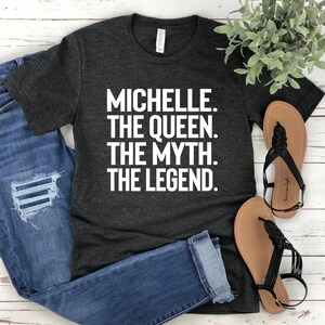Melhor camiseta da Michelle, presente para Michelle, presente engraçado da Michelle, amor Michelle, presente de Natal da Michelle, melhor presente da Michelle, nome da família