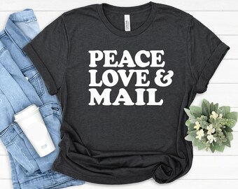 Cute Mail Carrier T-Shirt, Mail Lady Gift Postal Worker Shirt Postal Worker Gift, Rural Carrier T-Shirt Mail Lady T-Shirt, Postmaster shirt