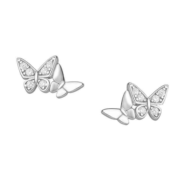 Butterflies Sparkle CZ Cubic Zirconia Simulated Diamonds - Etsy