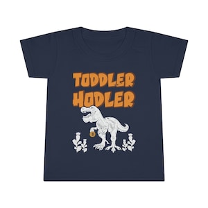 Toddler Crypto Dinosaur Hodler Todler T-Shirt Gift For Father Mother