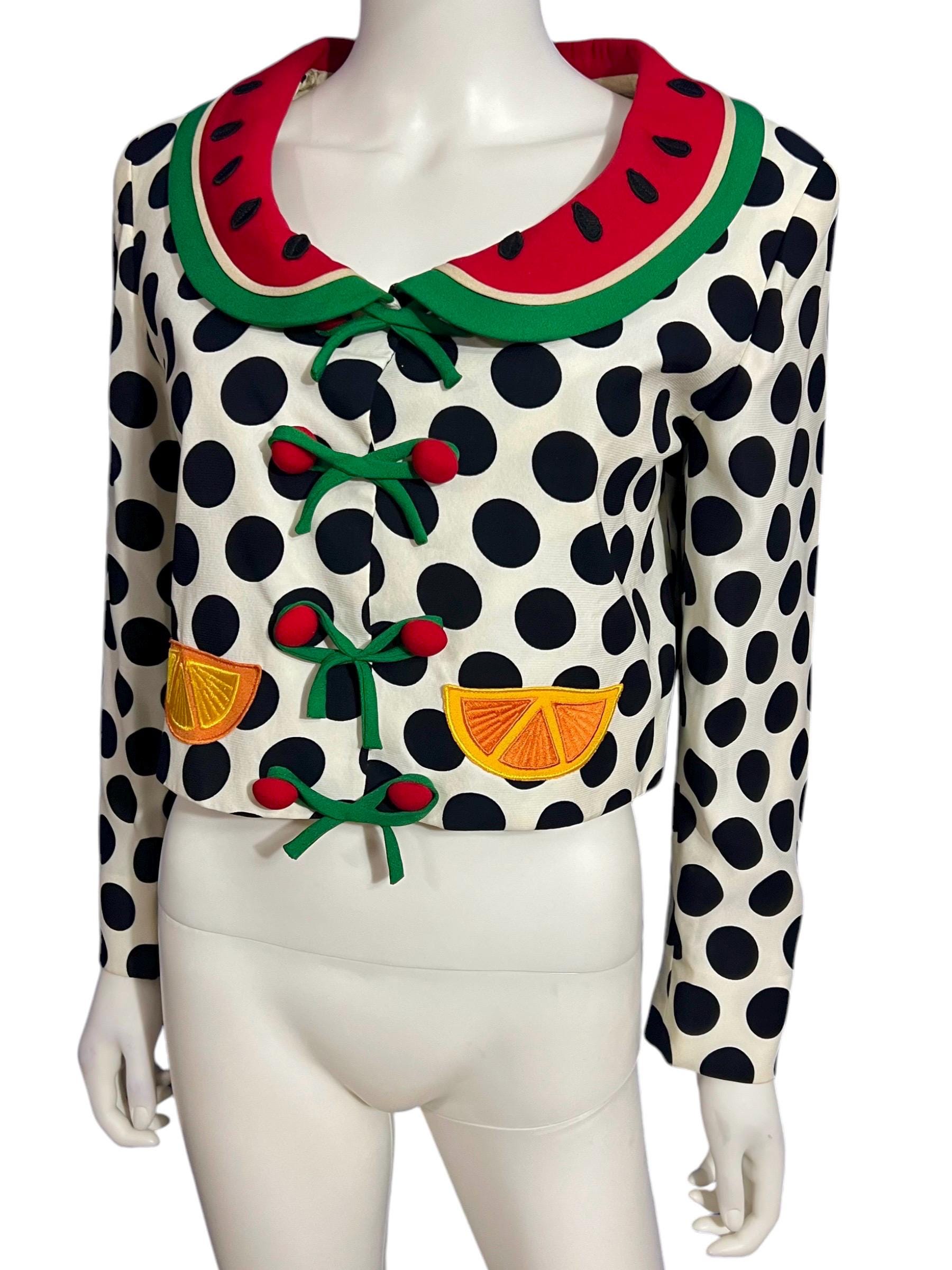 90sヴィンテージ MOSCHINO CHEAP AND CHIC ジャケット MOSCHINO CHEAP & CHIC 90s Cropped Jacket • Medium – Love