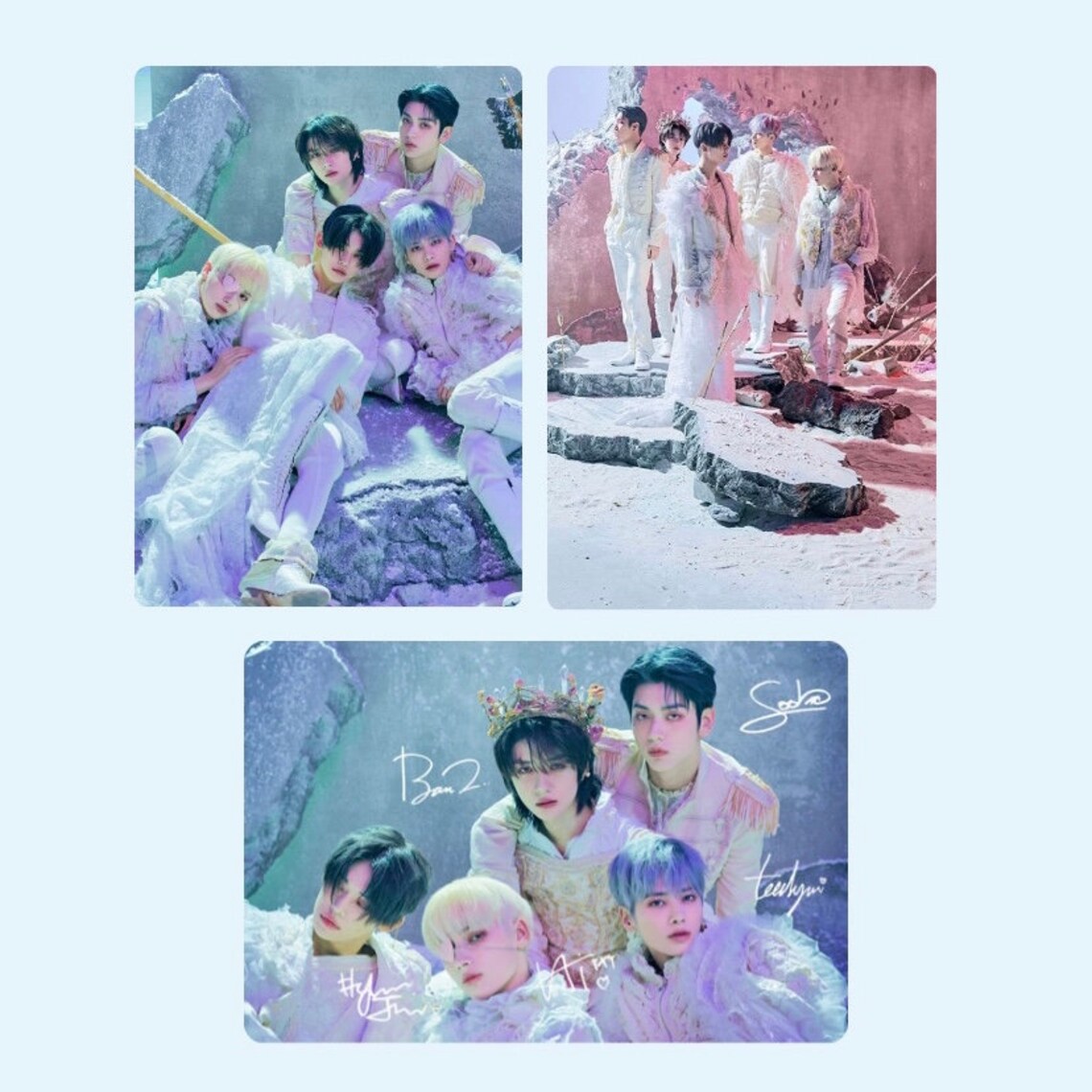 TXT Freeze Photocards MockSigned Etsy