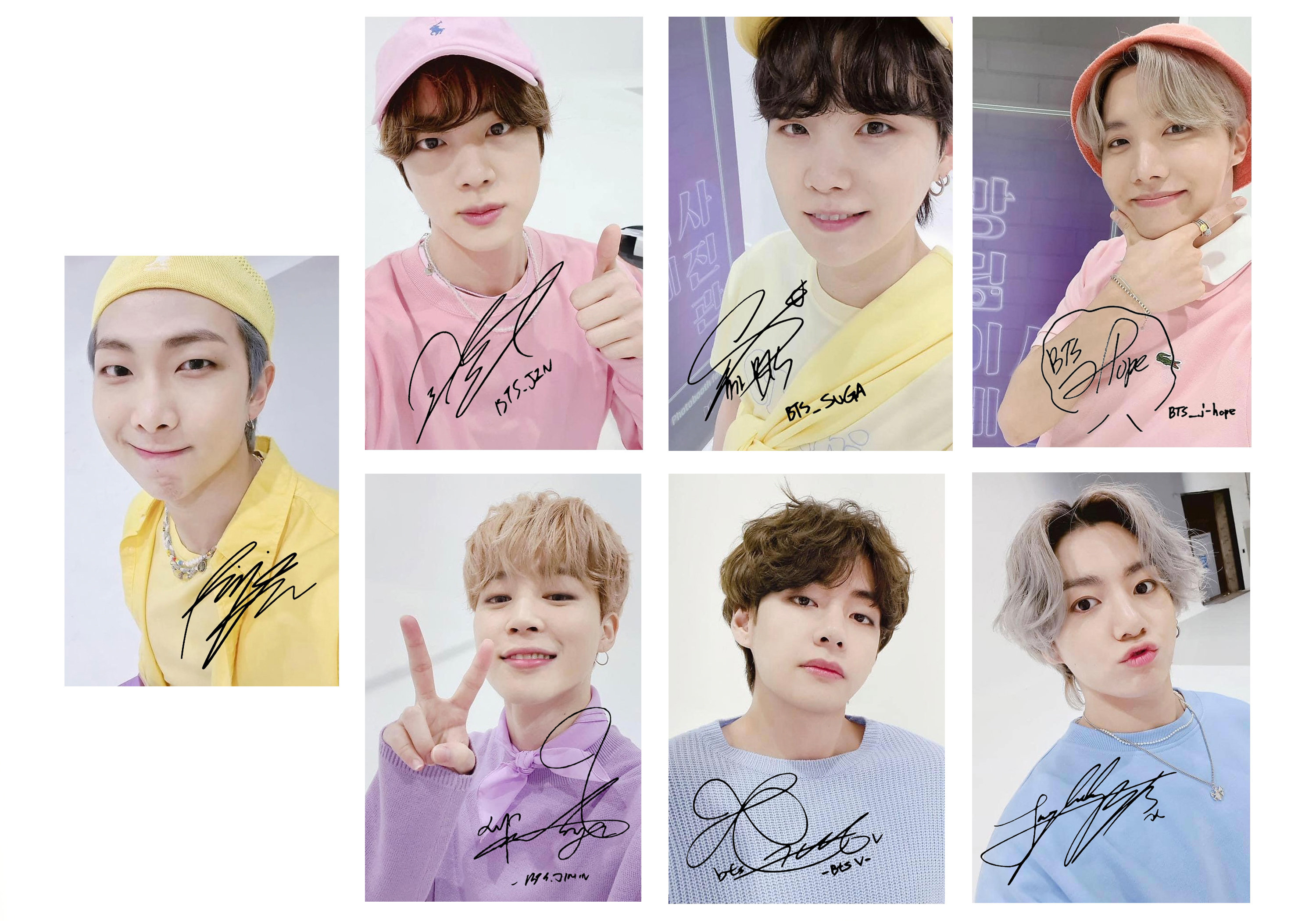BTS FESTA 2021 Photo Cards & Polaroid Style Prints Etsy