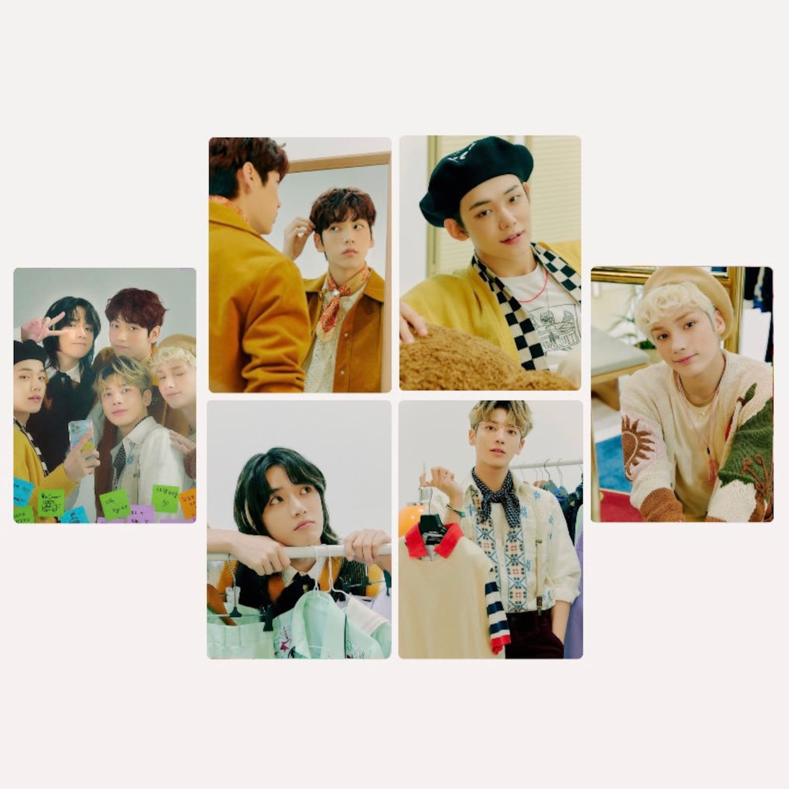 2022 TXT Season's Greetings Photocards Etsy UK