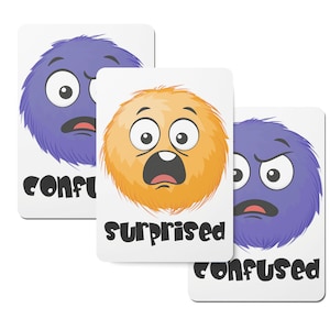 Flashcards sur les émotions