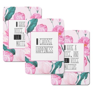 Cartes de vœux numériques Pivoines roses - Lot de 20