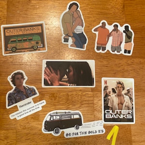 Outer Banks Netflix tv show sticker bundles