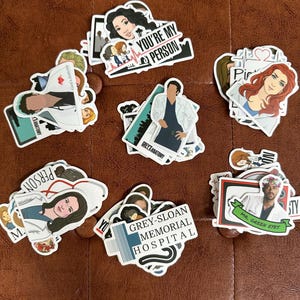 Grey’s Anatomy Tv Show sticker bundles