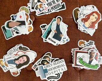 Grey’s Anatomy Tv Show Aufkleberpakete