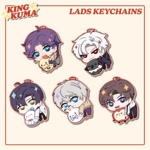 LADS Crane Grab Keychains