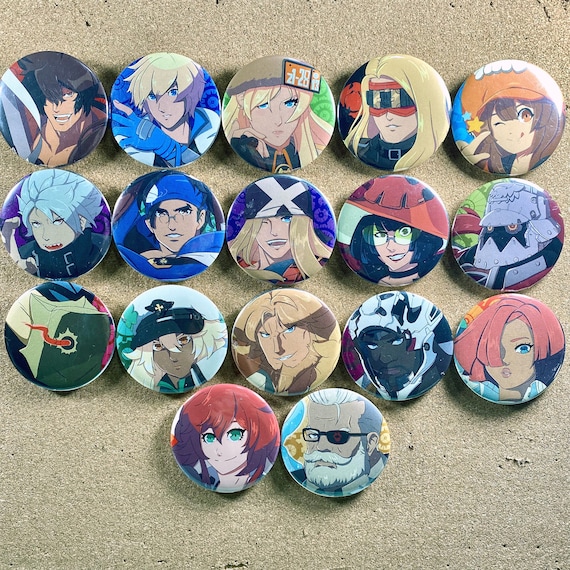 Guilty Gear Strive Input Pins including Bridget and Sin -  Israel