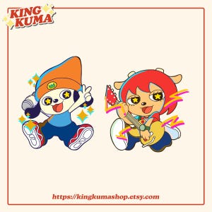 Parappaverse Keychains