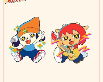 Parappaverse Keychains