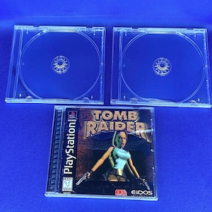 Replacement Game Case - New / Mint - PS1, Dreamcast - Single Disc & Manual Compact Disc Logo