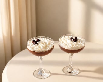 エスプレッソマティーニキャンドル – 手作りのコーヒーカクテルキャンドル – コーヒーの香り