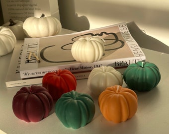 Duftkerze Kürbis | Herbst Dekor, Pumpkin Spice