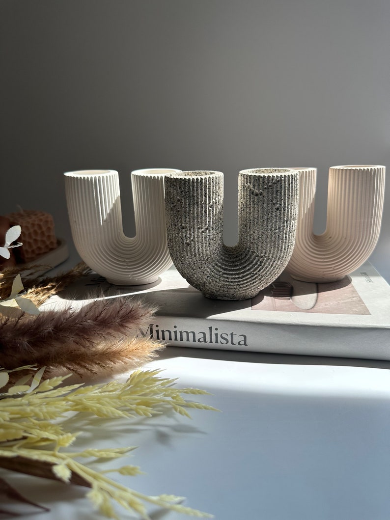 Vaso a forma di fiore in ceramica nera, semplice stile nordico bohémien, adatto per soggiorno, cucina, camera da letto e ufficio | Leroy Merlin