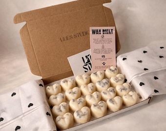 Botanical Soy Wax Melt Gift Box | Heart-Shaped Aromatherapy Melts