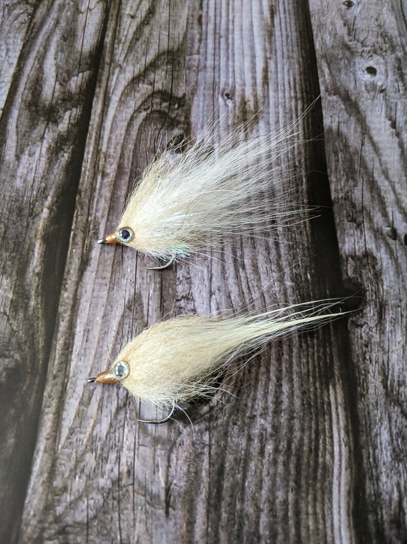 Foxtrot Latest item baitfish fly Tan 2-pack size Max 68% OFF 1