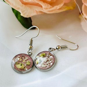 Keepsake Inclusion Ashes or Breastmilk Earrings - Cremation Keepsake Earrings - Memorial - Keepsake Earrings - Memorial Ash Jewellery