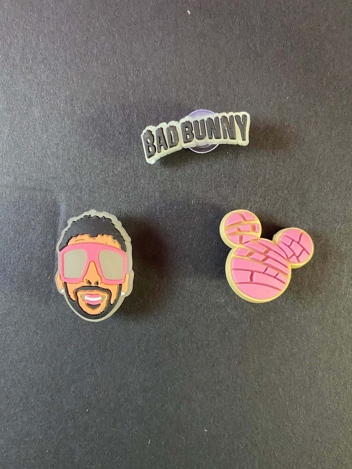 Bad Bunny Pink Croc Set Etsy