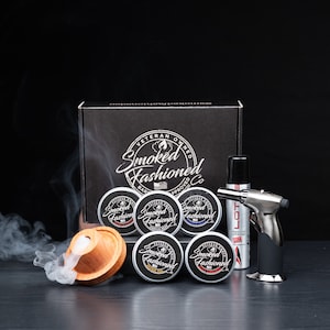 SMOKED COCKTAIL KIT | Father’s Day | Grad Gift | Smoked Old Fashioned | Groomsman Gift | Corporate Gifting | Cocktail Smoker | Bourbon