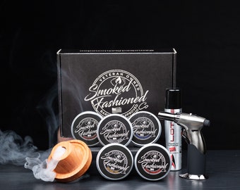 SMOKED COCKTAIL KIT | Whiskey | Smoked Old Fashioned | Top Gift | Cocktail Smoker l Bourbon l Popular Right Now l Gift for Him l Cocktail