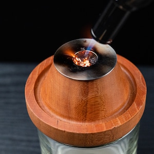 Stainless Steel Forever Insert l Smoked Old Fashioned | Cocktail Smoker | Smoke Top | Gift Ideas l Whiskey l Bourbon l Gift Ideas l Unique