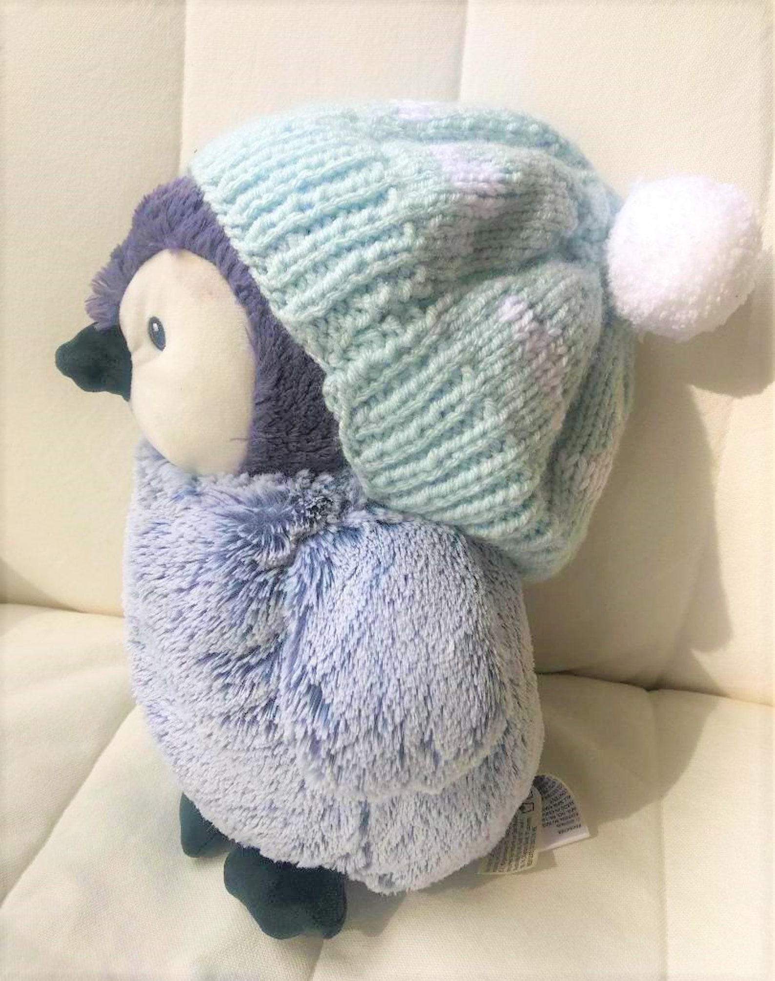 Knit Toddler Cloud Hat Etsy