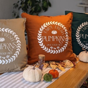 Pillowcase Pumpkin 50cm x 50cm