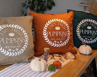 Cushion cover Pumpkin 50 cm x 50 cm