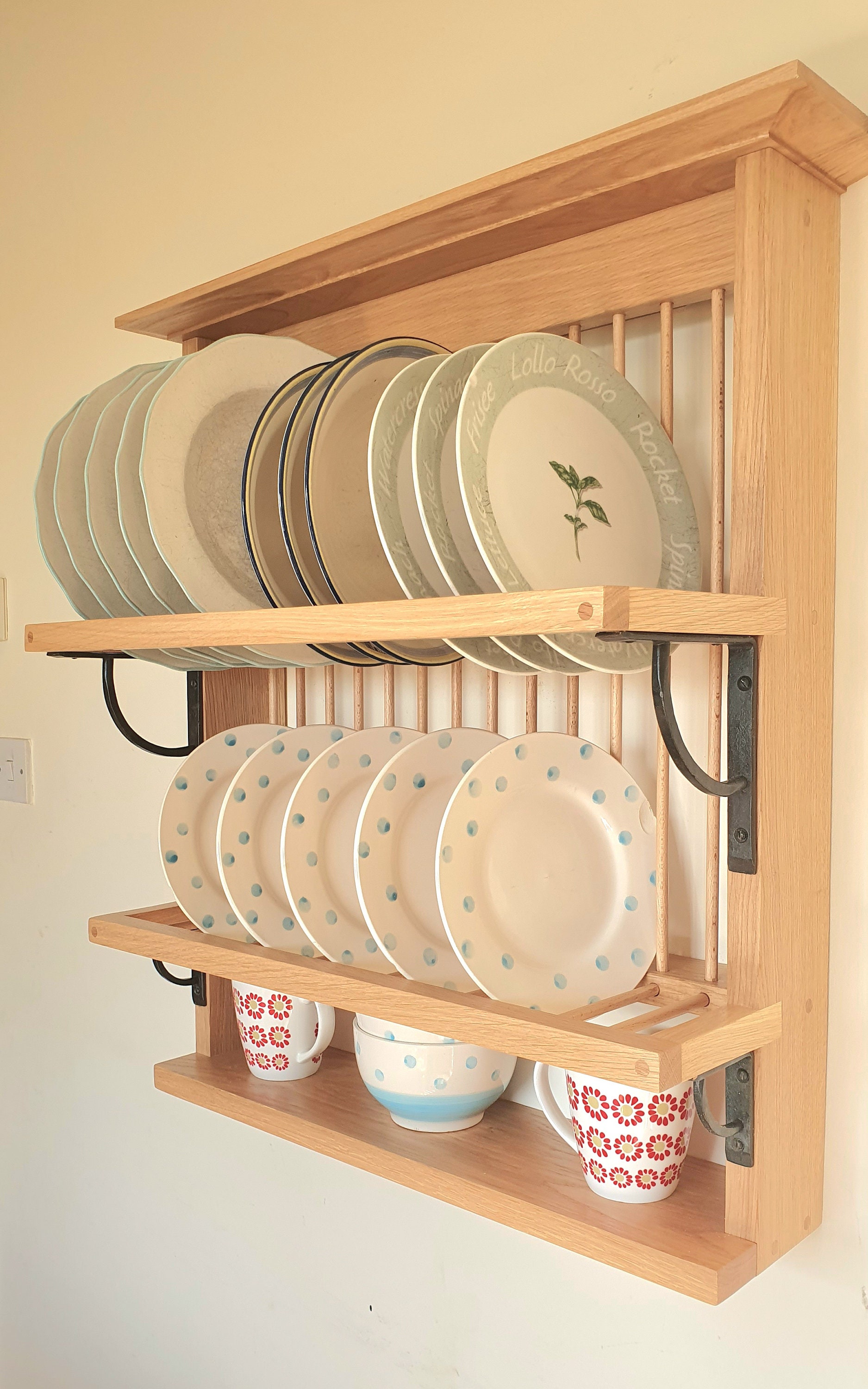 Custom Wood Dish Drying Rack - Kitchen - Portland - by Rose City