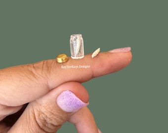 Miniature Jar of Pre-Rolls | Tiny Dispensary Accessories | Miniature Adult Dollhouse | Hippie Miniatures