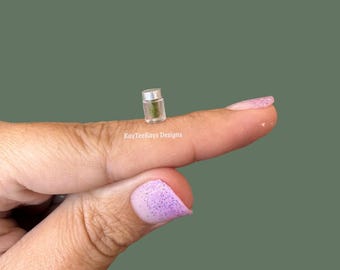 Miniature Jar of Weed |Tiny Cannabis Jar | Tiny Stoner Accessories | Miniature Adult Dollhouse