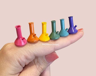 Miniature Dollhouse Bong |1:12 Scale Water Pipe | Dollhouse Stoner Accessory