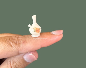 Miniatur-Vintage-Blumenbong | Kiffer-Accessoires für Puppenhäuser