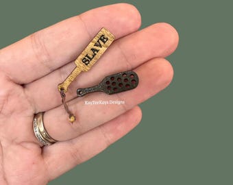 Miniature Sex Paddle | Dollhouse Adult Display Accessory | Adult Spicy Miniatures